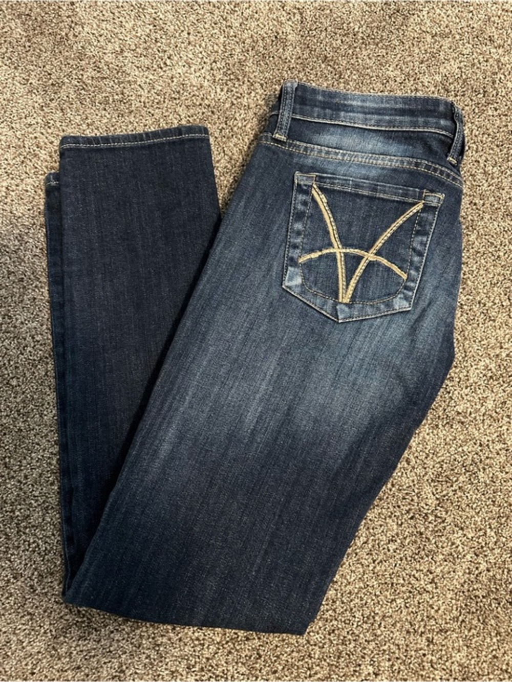 Kut From The Kloth Catherine Boyfriend Jeans Dark Wash Stretch Denim Size 0
